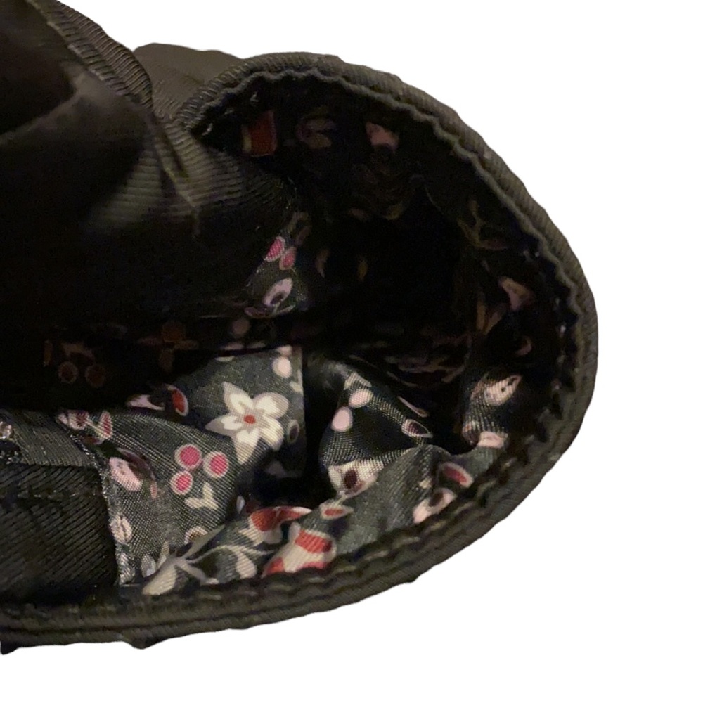 Small black Vera Bradley backpack in performance twill. For campus life. 9”x 12” - Picture 4 of 12
